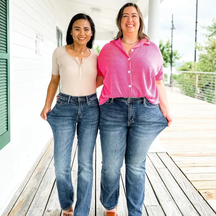 Fashion All Size Stretchy Slim-fit Jeans